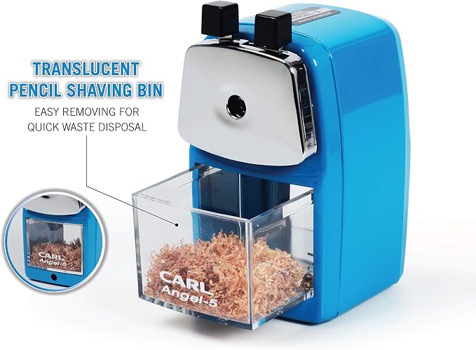 Carl Angel-5 Heavy-Duty Artist & Teacher Pencil Sharpener – Precision Manual - Image 4