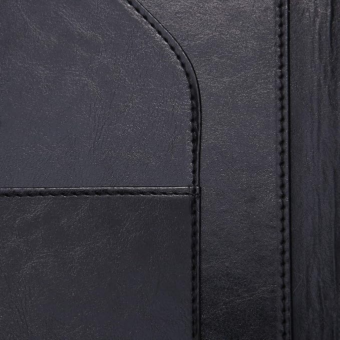 Mymazn Padfolio, Portfolio Folder, Legal Pad Holder, Resume Folder | Faux - Image 6