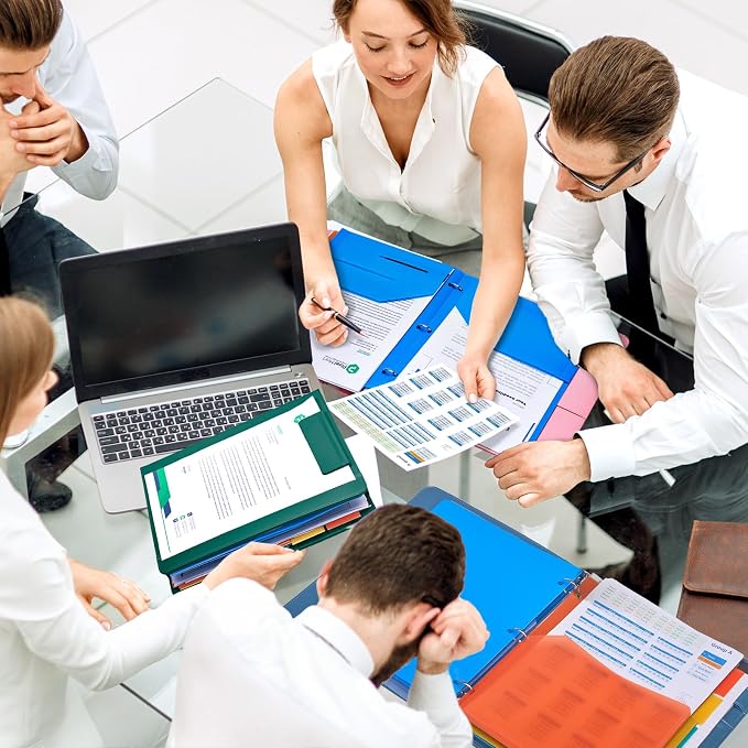JoyCat 3 Ring Binder Clipboard - Image 8