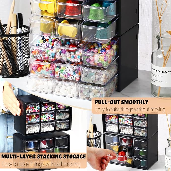 Marsui 4 Pack Desktop Storage Organizer - Image 5
