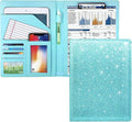 Glitter Portfolio Case for Women, Padfolio Cover for Women, by WAVEYU