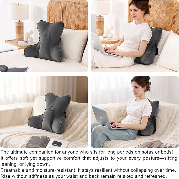 Lumbar Support Pillow for Office Chair, Recliner & Car Seat, Ergonomic Back - Image 5