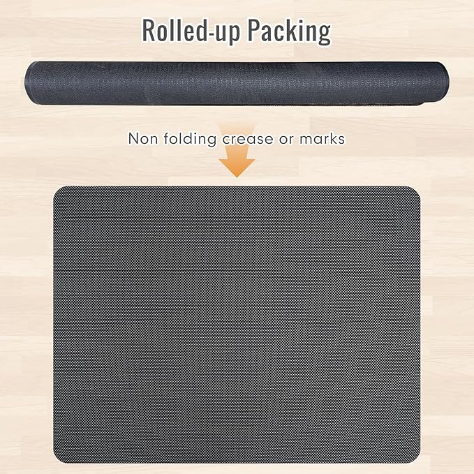 Office Chair Mat for Hard Floors, Heavy Duty Floor Protector Rolling Chairs for - Image 6