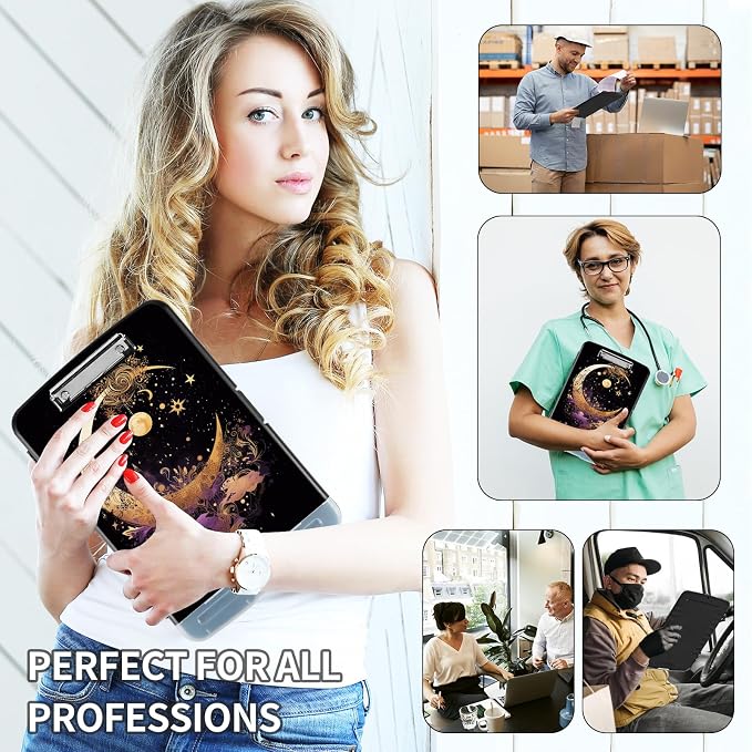 Clipboard with Storage, Clip Boards 8.5X11 with Storage & Pen Holder, Heavy - Image 2