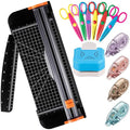Jetec Scrapbook Supplies Kit, 3-in-1 Corner Rounder, 4 Double-Sided Tapes & 6 by Jetec