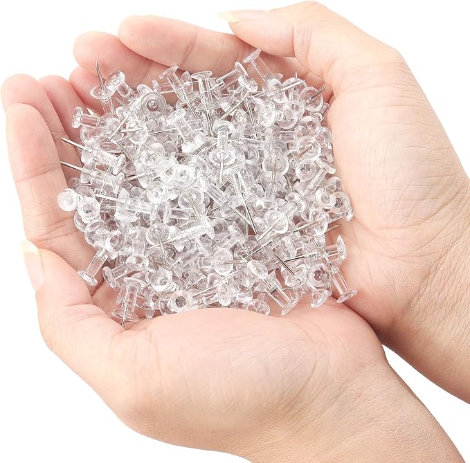 ZZTX Push Pins 500-Pack, Steel point, - Image 3