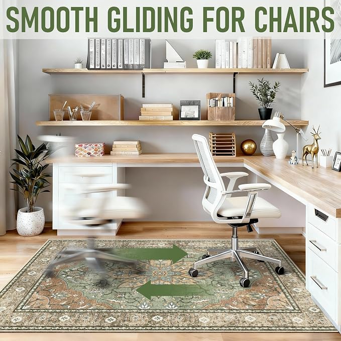 48"x60" Office Chair Mat for Hardwood, Under Desk Chair Mat for Home Office - Image 7