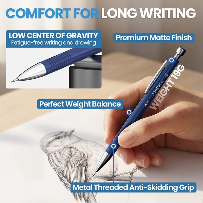 WUO 8PCS Mechanical Pencil Set - Image 5