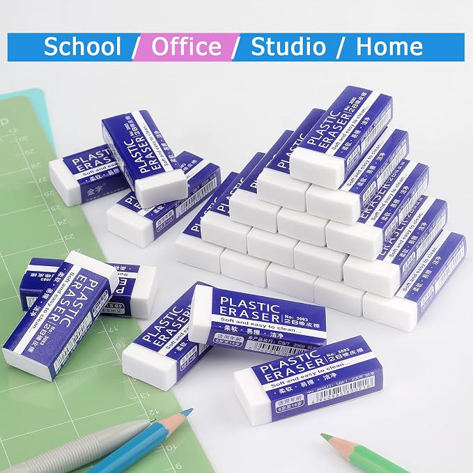 Tamaki Erasers, 24 Pack | Erasers - Image 4
