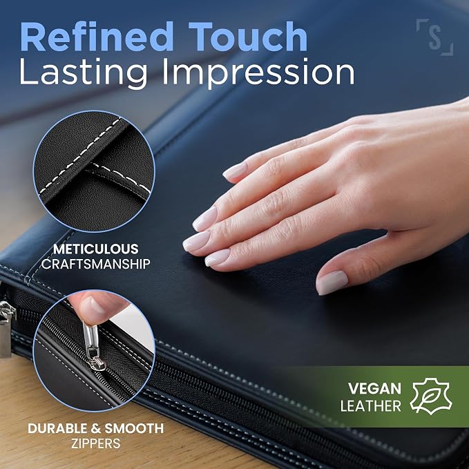 STYLIO Zipper Portfolio Binder - Image 5