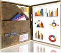Leather Business Portfolio by Rustic Town | A4 Conference Folder Gift by RusticTown