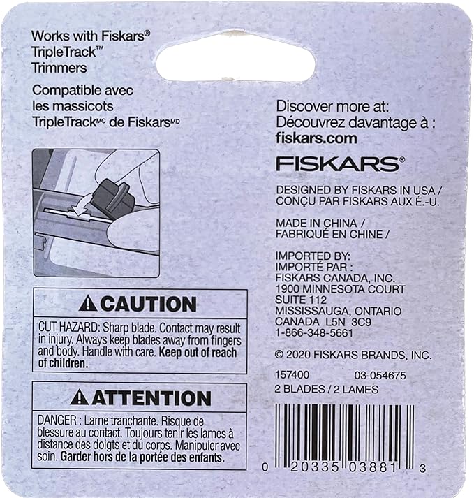 Fiskars 157400-1001 Titanium TripleTrack High Profile Cutting Replacement - Image 2