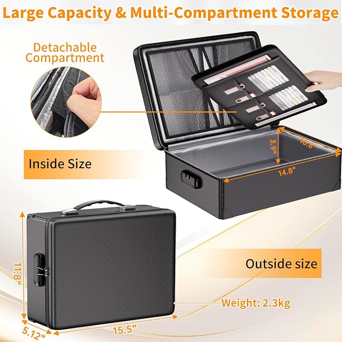 DocSafe Fireproof Document Box - Image 4