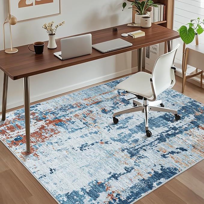Office Chair Mat for Hardwood Floor, Machine Wash by CHAKME