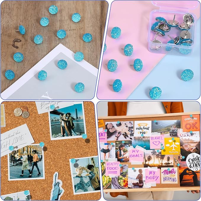Mabor 30Pcs Decorative Thumb Tacks - Image 6