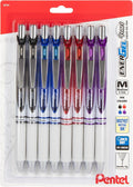 Pentel EnerGel Pearl Retractable Liquid Gel Pen, Needle Tip, Medium Line by PentelofAmerica