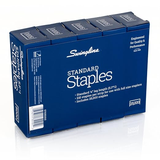 Swingline Staples, 5 Pack, Standard Staples - Image 2