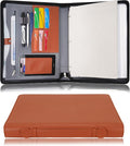Wonderpool Travel Zippered Portfolio 3 Ring Binder A4 Padfolio Document Case by Wonderpool