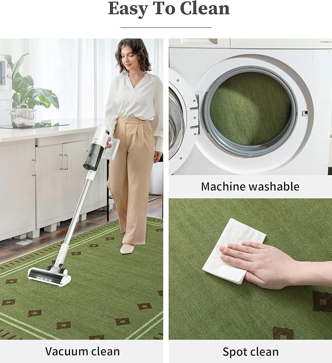 chakme Office Chair Mat for Hardwood Floor, Machine Wash, (Southwestern Sage - Image 4