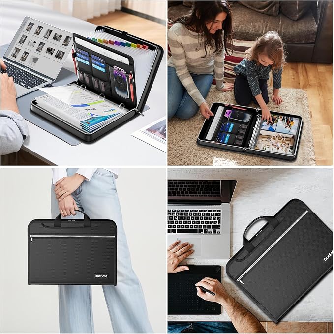DocSafe File Organizer Zipper Binder - Image 8