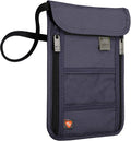 Lewis N. Clark RFID Blocking Stash Neck Wallet, Travel Pouch + Passport Holder by LewisNClark