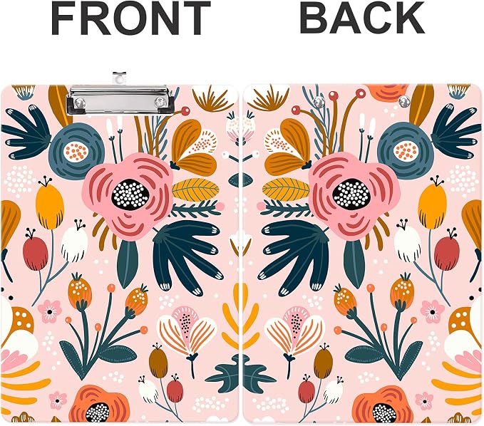 Fashion Clipboard, A4 Letter Size Wooden Decorative Clipboards - Image 3