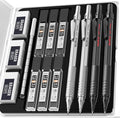 Nicpro 4 PCS Metal Mechanical Pencil Set 0.5 mm & 0.7mm by Nicpro