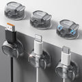 Chfeila 6 Pack Cable Clips, Dorm Room Essentials by Chfeila