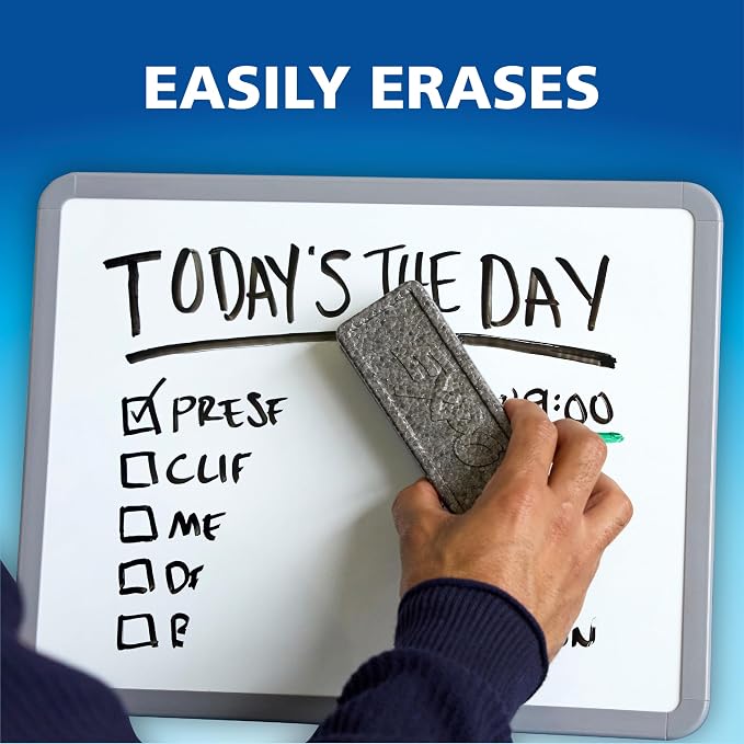 EXPO Dry Erase Markers Kit, Chisel Tip, Spray Cleaner, Office Essentials - Image 4