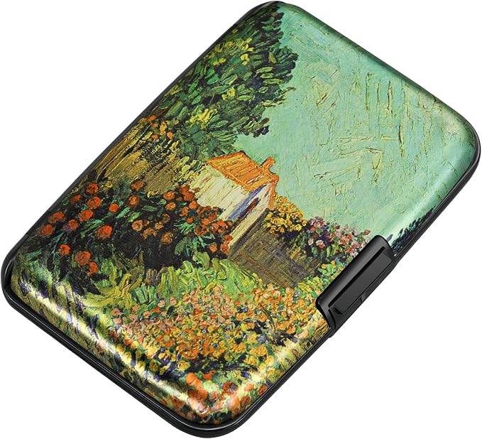 ELFISH Mini RFID Aluminum Wallet Credit Cards Holder Business Card Case Metal by ELFISH