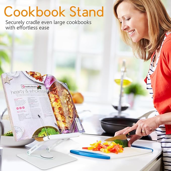 trophable Book Stand for Reading Cookbook Stand Book Holder - Image 3