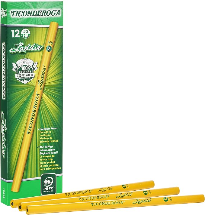 Dixon Ticonderoga Laddie Elementary Pencils, Without Eraser - Image 6
