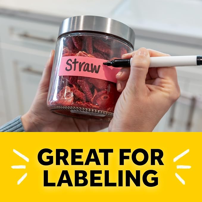 Post-it Neon Pink Label on-a-roll Tape - Image 2