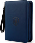 Fabmaker Premium 4 Pocket Zip Card Binder, Trading Card Binder by Fabmaker