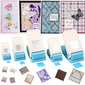 5Size Stamp Punch, 1.5x1.25in & 1x0.8in & 0.6x0.5in Rectangle Postage Stamp by CYFUNDESIGN