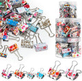 Cholemy 112 Pcs Cute Binder Clips by Cholemy