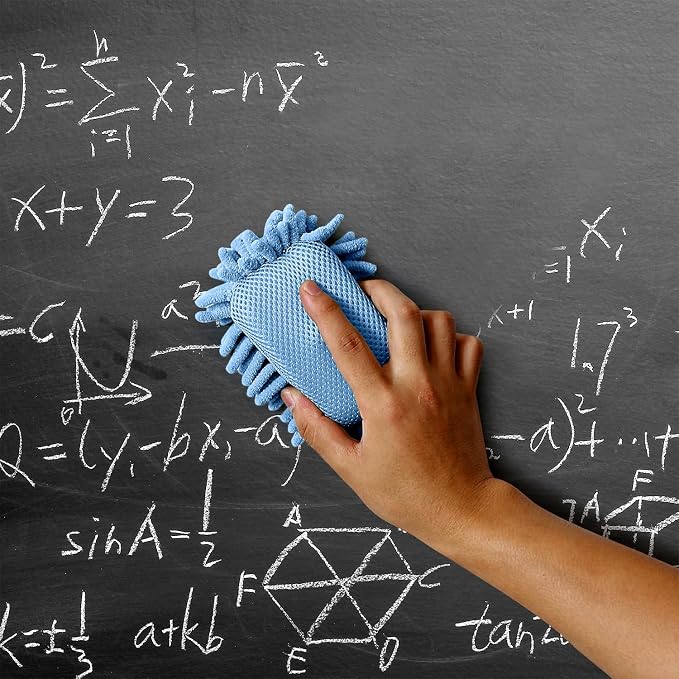 Mr. Pen- Magnetic Microfiber Shag Whiteboard Erasers, 4 Pack | Dual Surface - Image 7
