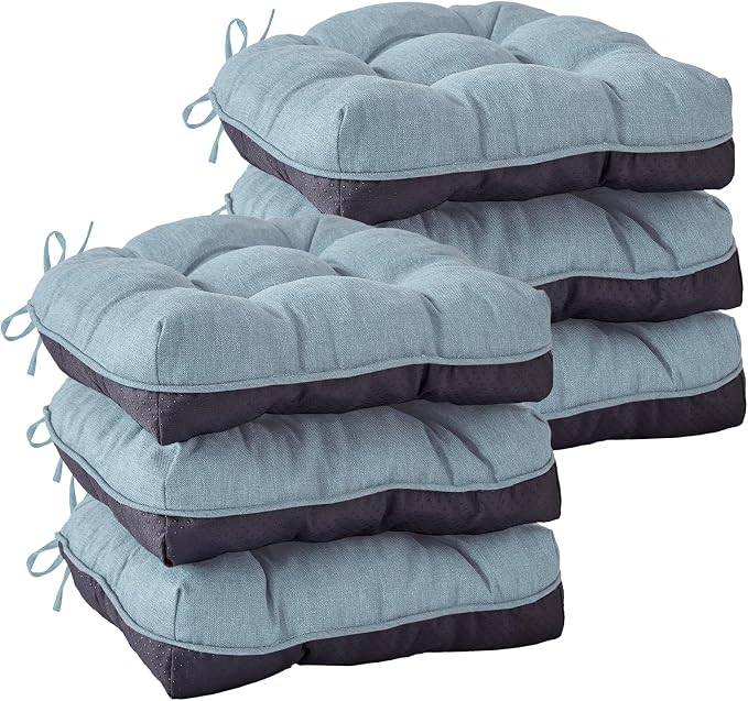 IASEAHK Chair Cushions for Dining Chairs, Seat Cushions for Kitchen Chairs by IASEAHK