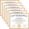FIXSMITH 8.5x11 Diploma Frame, Natural Picture Frames by FIXSMITH