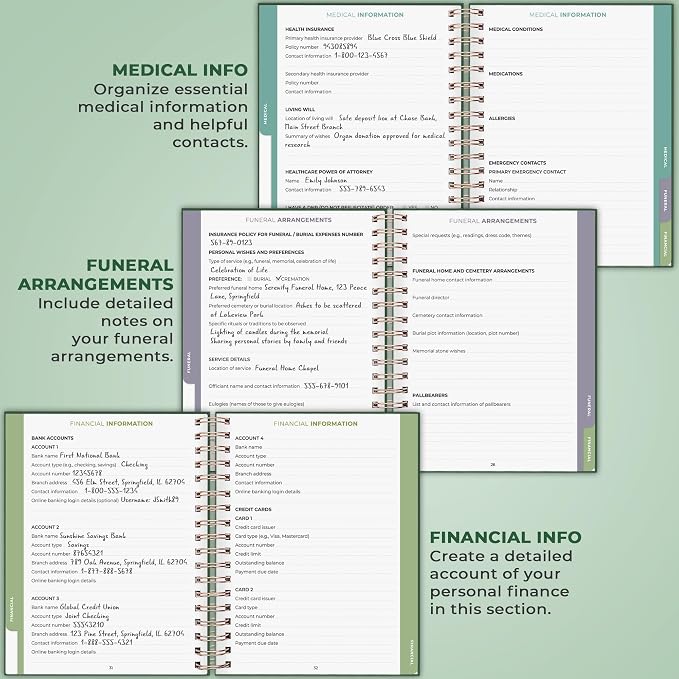 Clever Fox When I Die Planner - Image 4