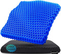 Gel Seat Cushion for Long Sitting Pressure Relief by Helishy