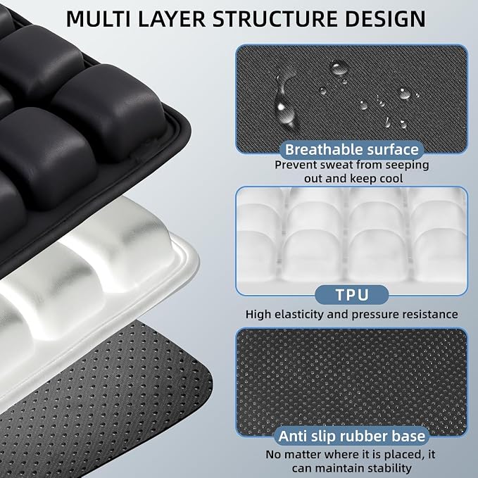Sodurue Travel Cushion Airplane Seat, Airplane Seat Cushion - Image 6