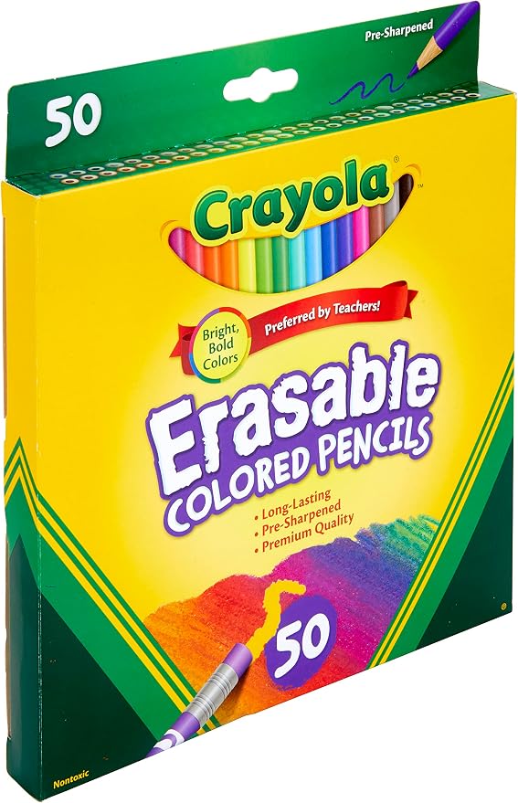 Crayola Erasable Colored Pencils, Back to School Supplies - Image 5