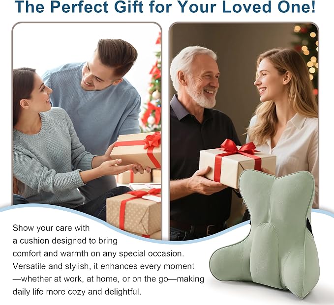 Lumbar Support Pillow for Couch & Recliner, Ergonomic Chair Back Support for - Image 7