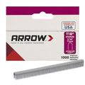 Arrow Fastener 187 Genuine T18 Staples, 7/16 Inch Leg Length, 3/16-Inch Crown by ArrowToolGroup