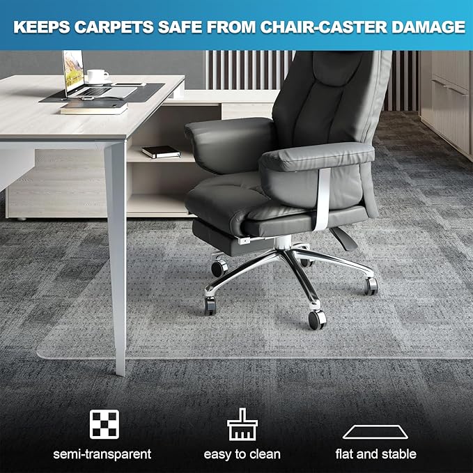 Thickened Chair Mat for Carpet - Image 3