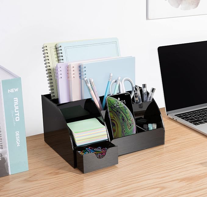 My Space Organizers Black Desk Organizer - Image 4