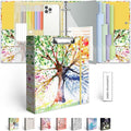 2 Inch 3 Ring Binder Organizer, Three Ring Binder by BVSSX