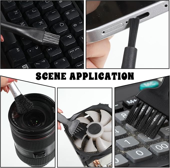 9 Pcs Keyboard Cleaning Brushes Kit Keyboard Brush Anti Static Brush - Image 3