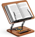 OPTIXCELL Book Stand for Reading, 360° Rotating Hands Free Book Holder by OPTIXCELL